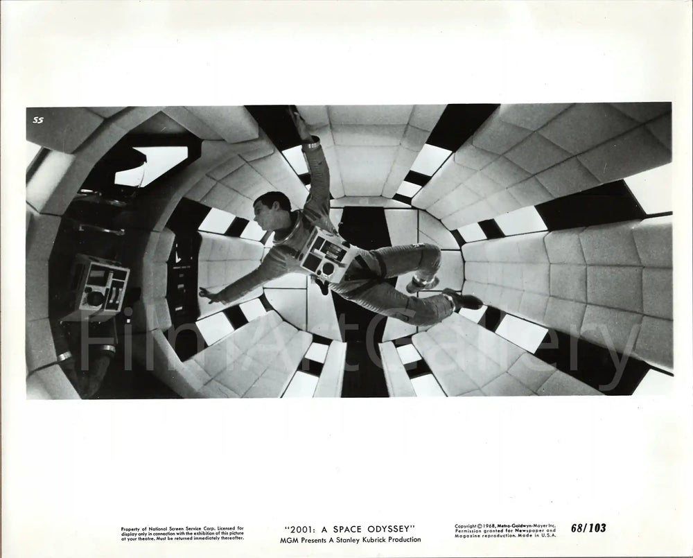 2001 A Space Odyssey Original Vintage Movie Poster
