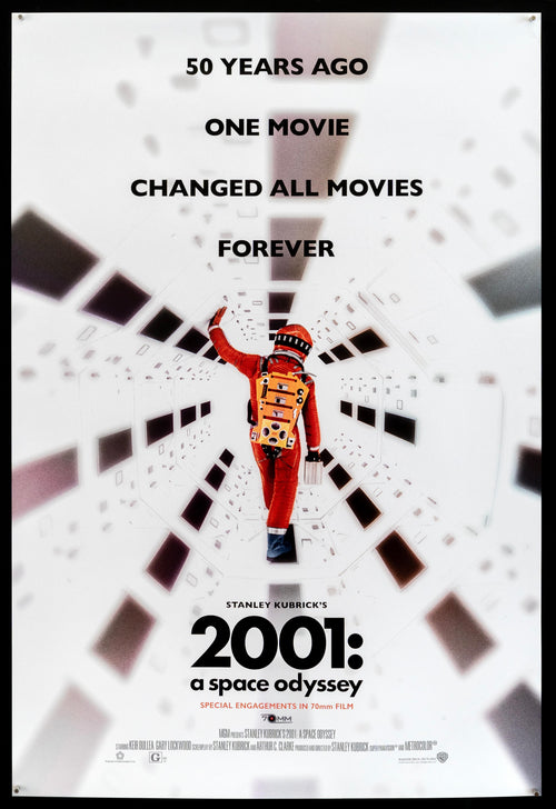 2001 A Space Odyssey Original Vintage Movie Poster