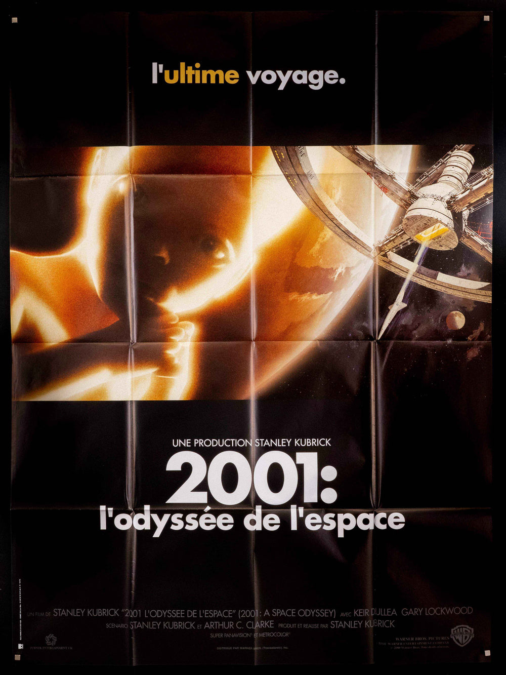 2001 A Space Odyssey Original Vintage Movie Poster