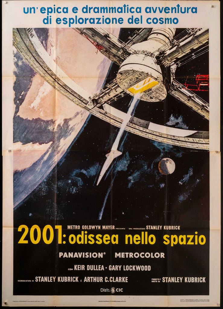 2001 A Space Odyssey Original Vintage Movie Poster