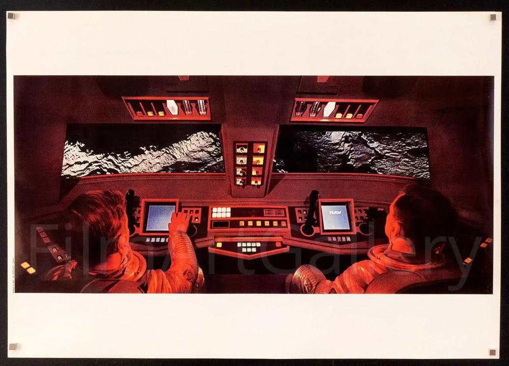 2001 A Space Odyssey Original Vintage Movie Poster