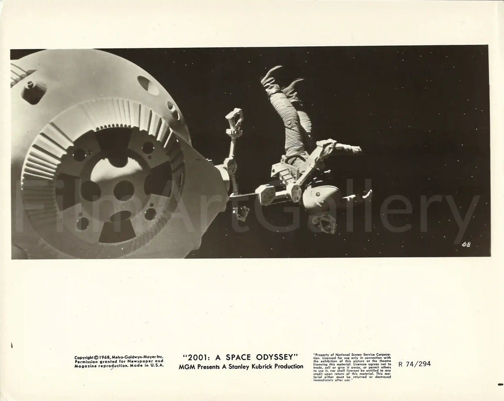 2001 A Space Odyssey Original Vintage Movie Poster
