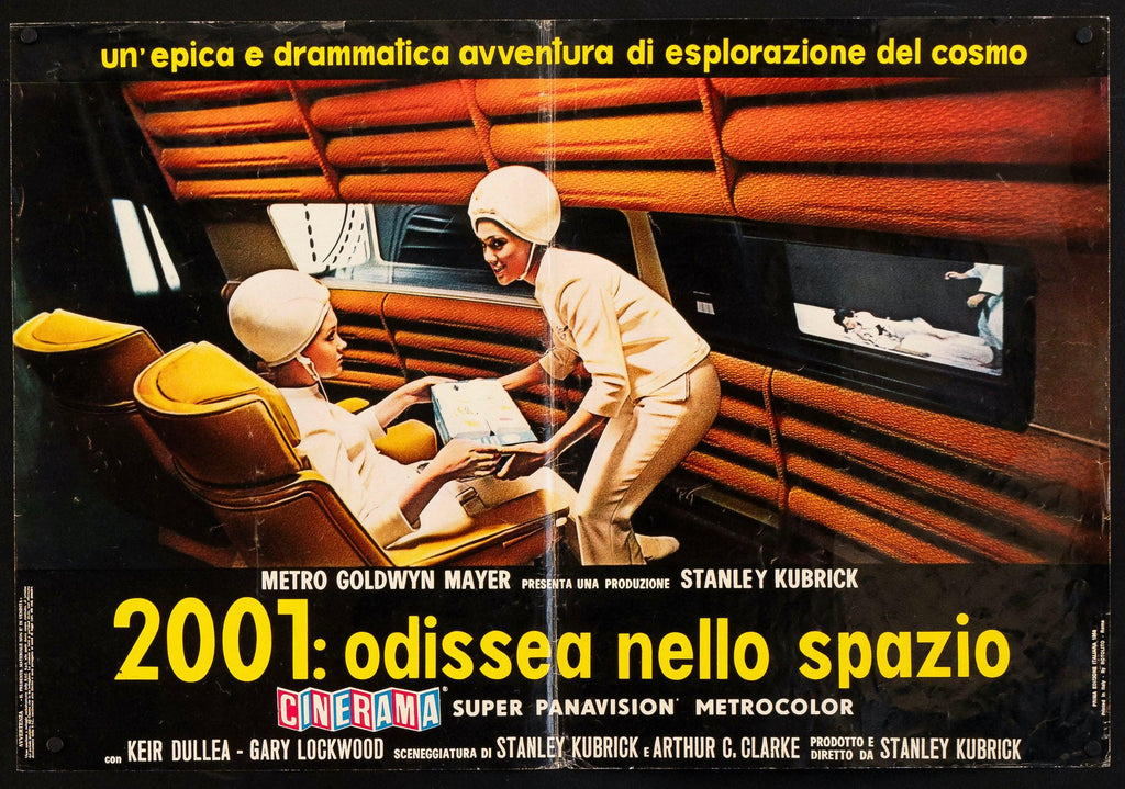 2001 A Space Odyssey Original Vintage Movie Poster