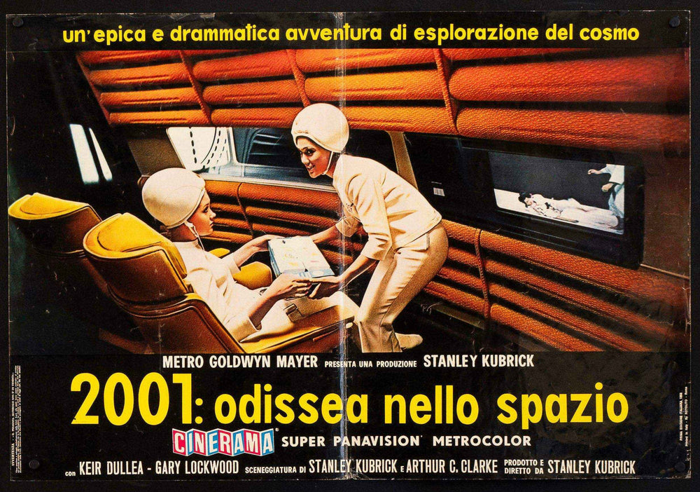 2001 A Space Odyssey Original Vintage Movie Poster