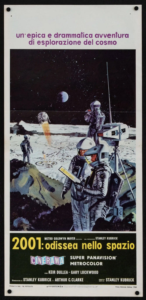 2001 A Space Odyssey Original Vintage Movie Poster