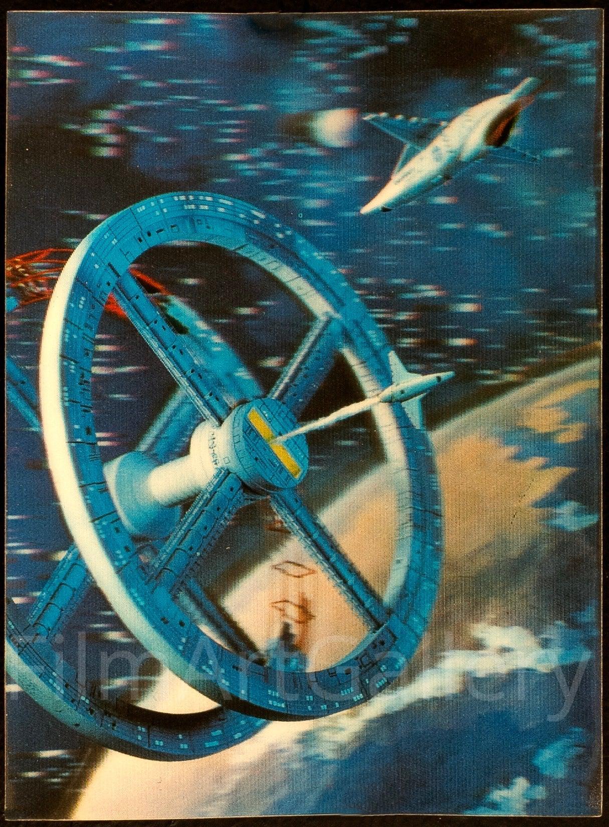 2001 A Space Odyssey Original Vintage Movie Poster