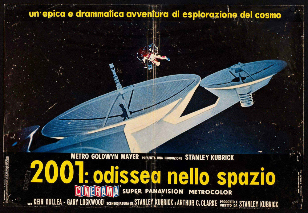 2001 A Space Odyssey Original Vintage Movie Poster