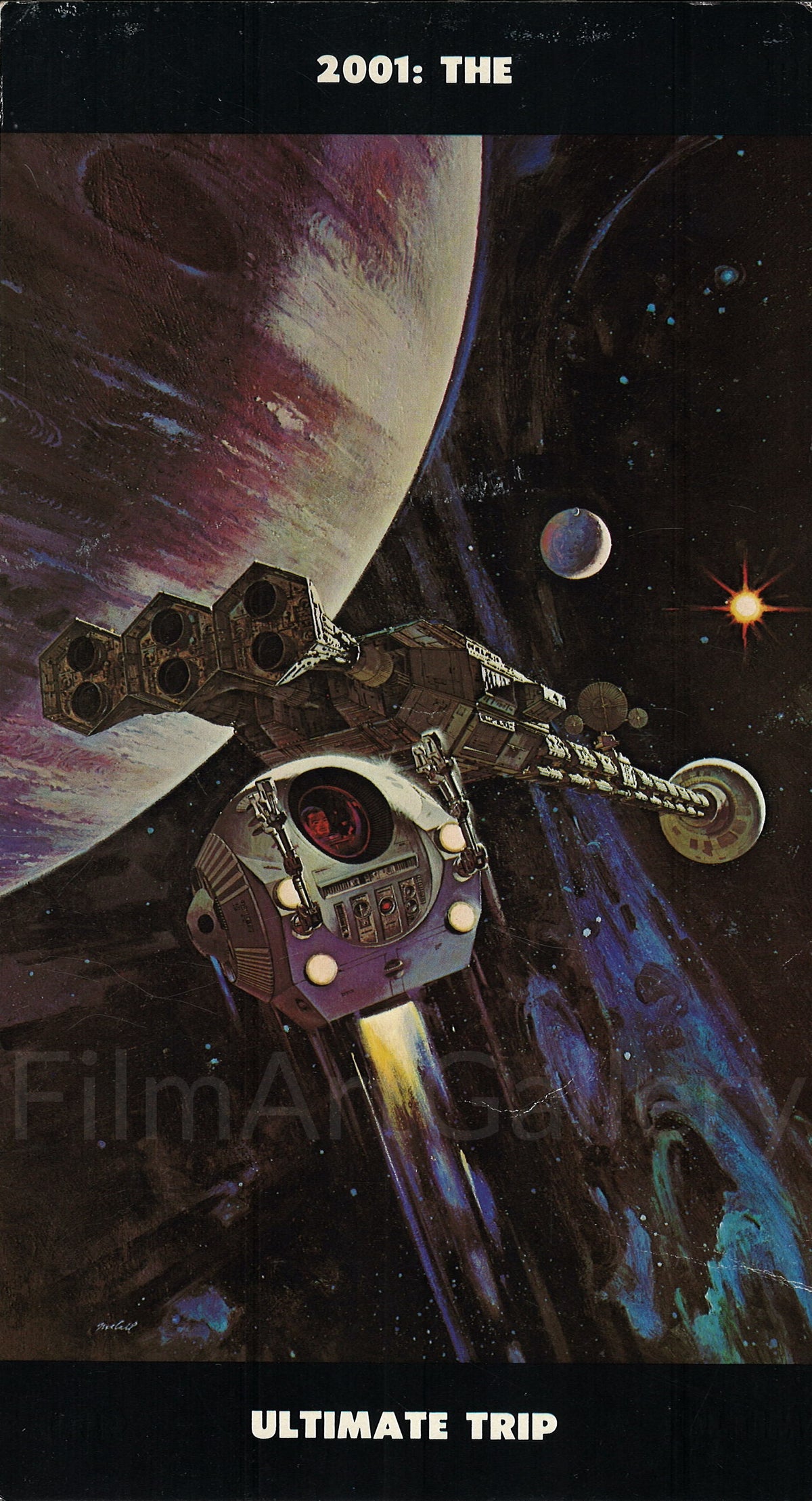 2001 A Space Odyssey Original Vintage Movie Poster