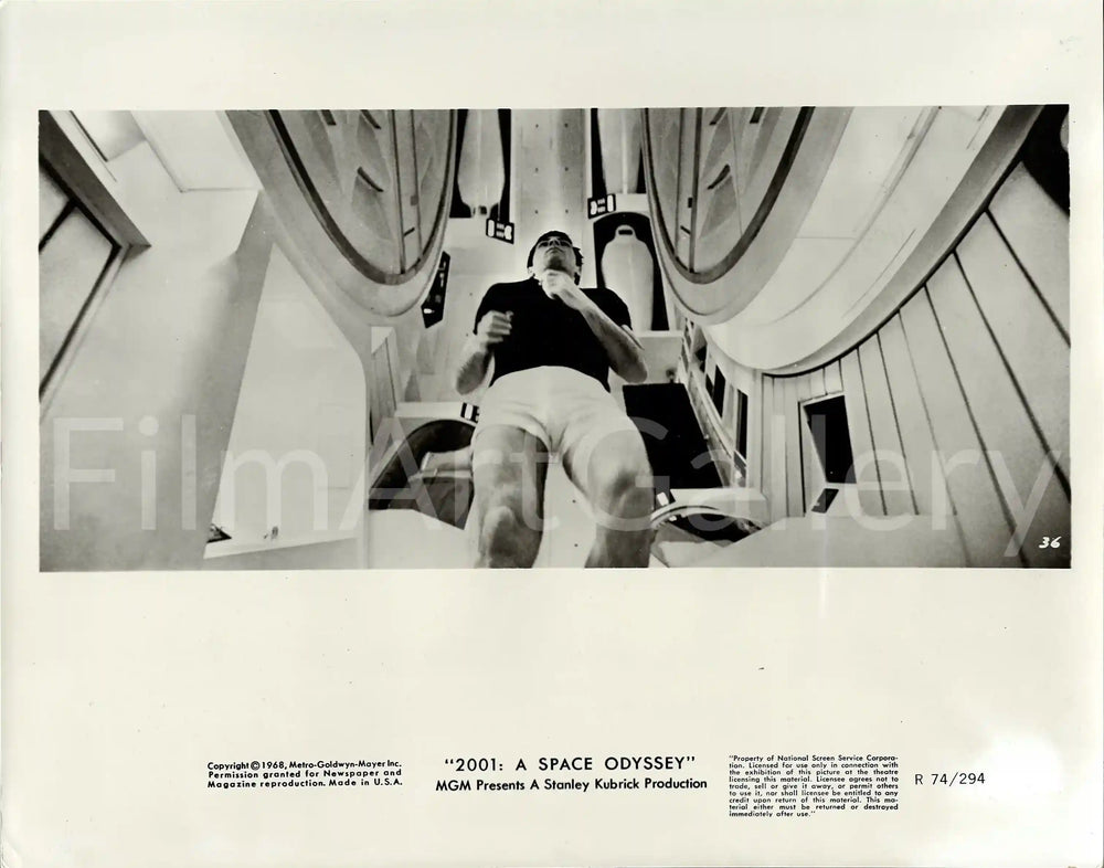 2001 A Space Odyssey Original Vintage Movie Poster
