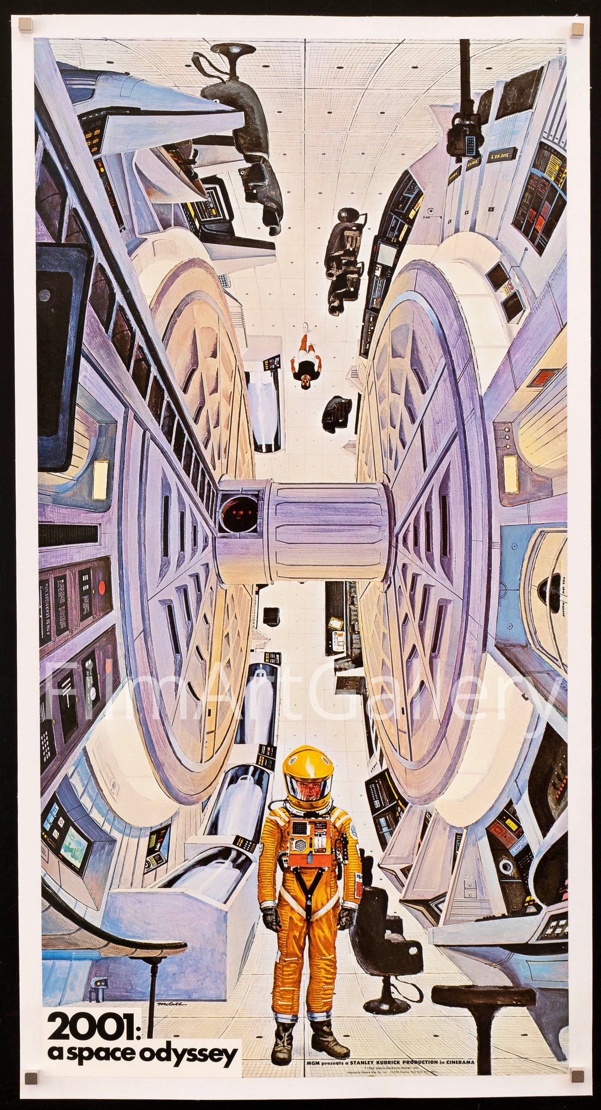 2001 A Space Odyssey Original Vintage Movie Poster