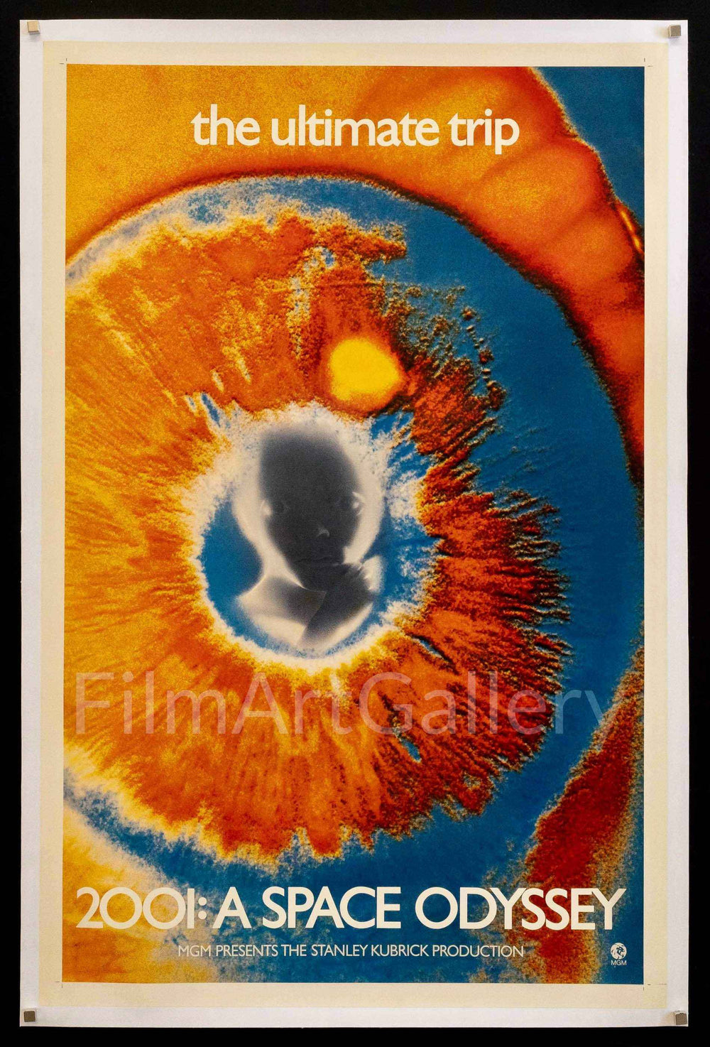 2001 A Space Odyssey Original Vintage Movie Poster