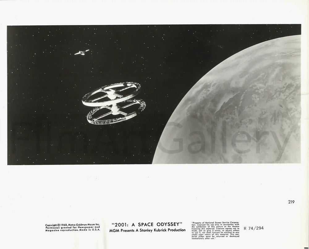 2001 A Space Odyssey Original Vintage Movie Poster