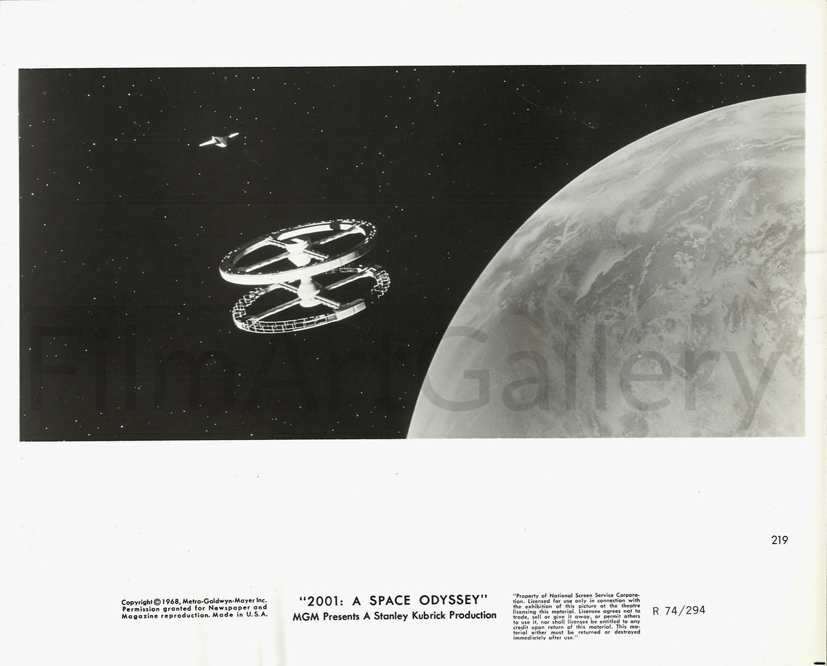 2001 A Space Odyssey Original Vintage Movie Poster