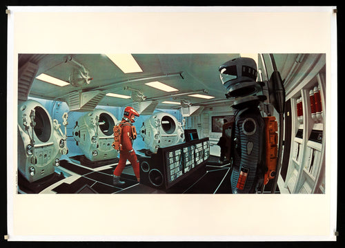 2001 A Space Odyssey Original Vintage Movie Poster