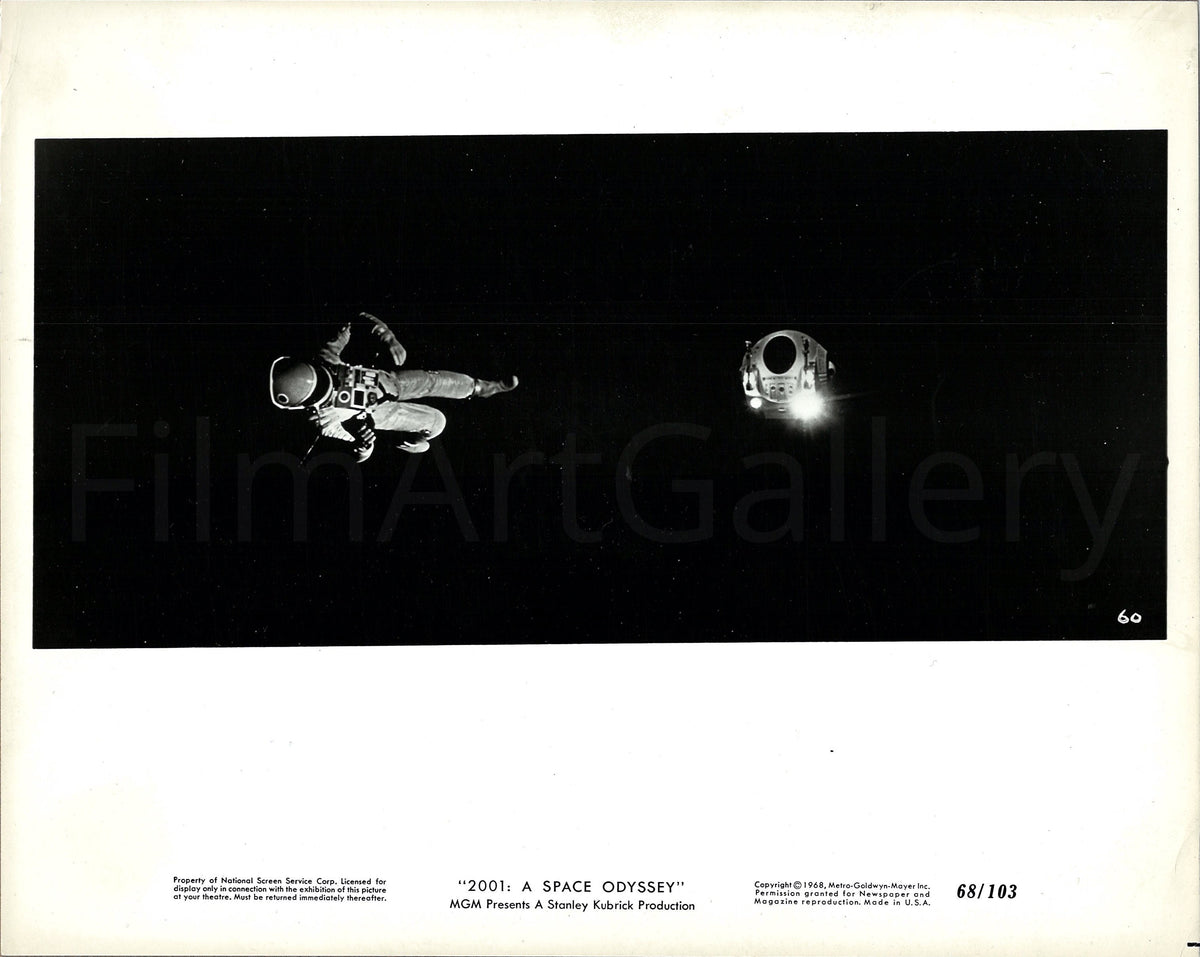 2001 A Space Odyssey Original Vintage Movie Poster