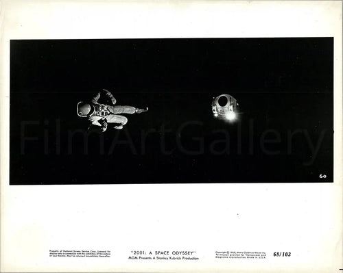 2001 A Space Odyssey Original Vintage Movie Poster