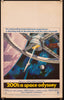 2001 A Space Odyssey Original Vintage Movie Poster