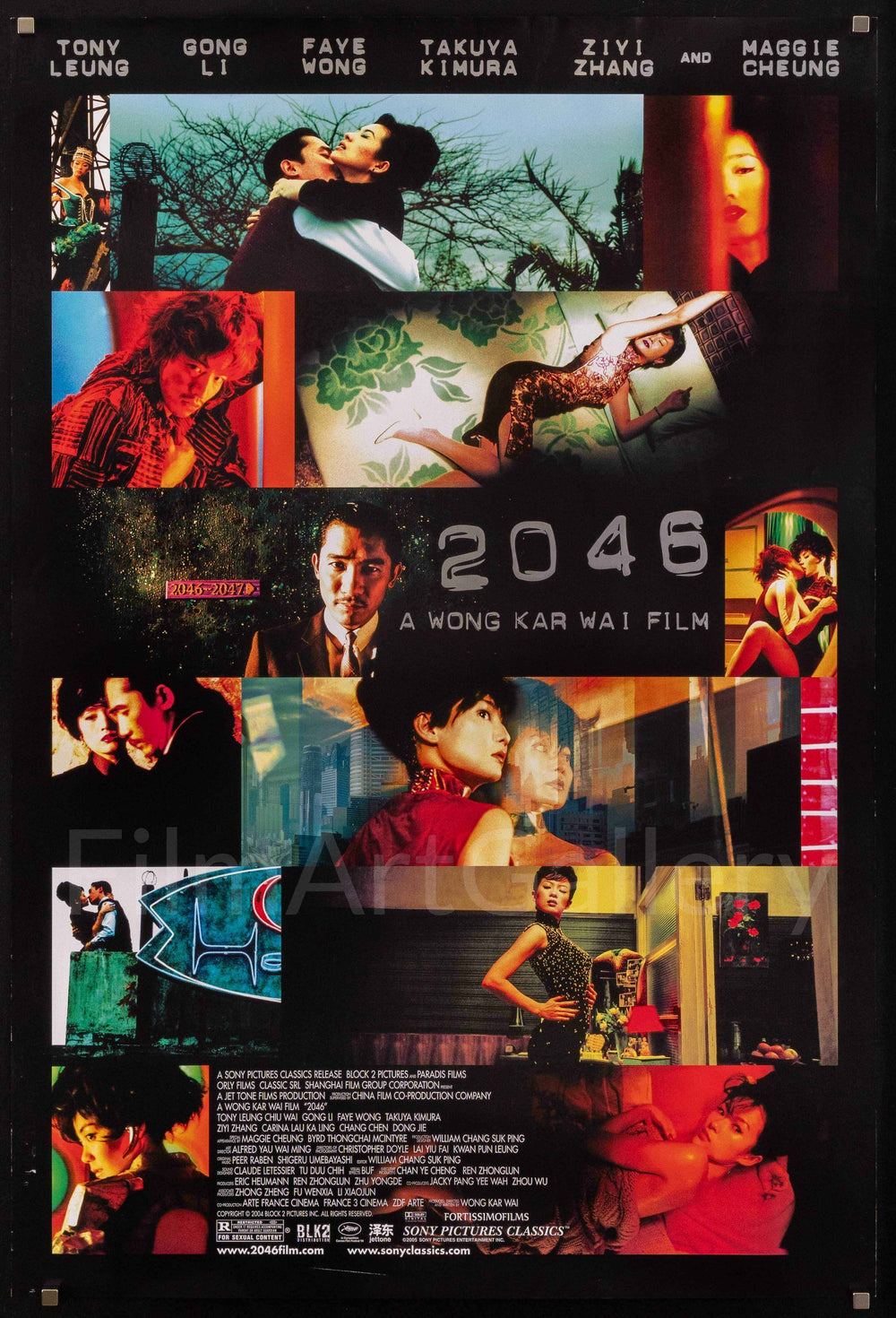 2046 Original Vintage Movie Poster