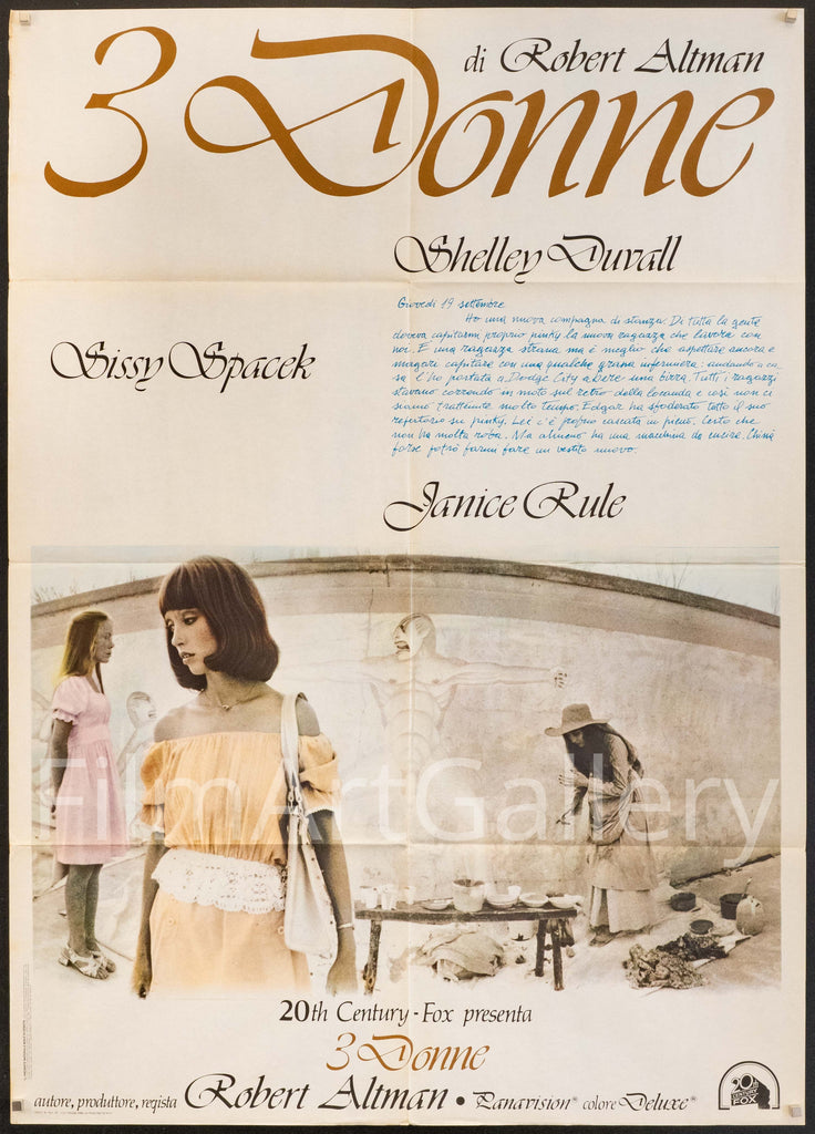 3 Women Original Vintage Movie Poster