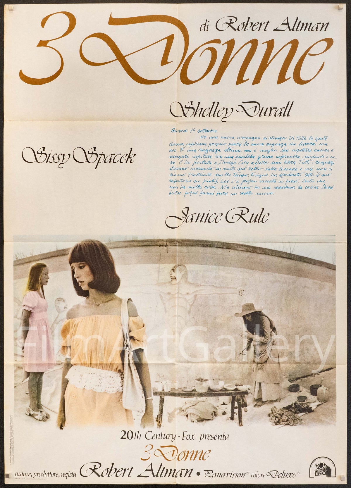 3 Women Original Vintage Movie Poster