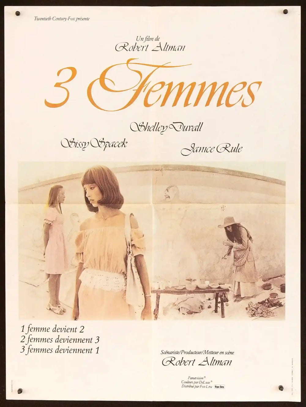 3 Women Original Vintage Movie Poster