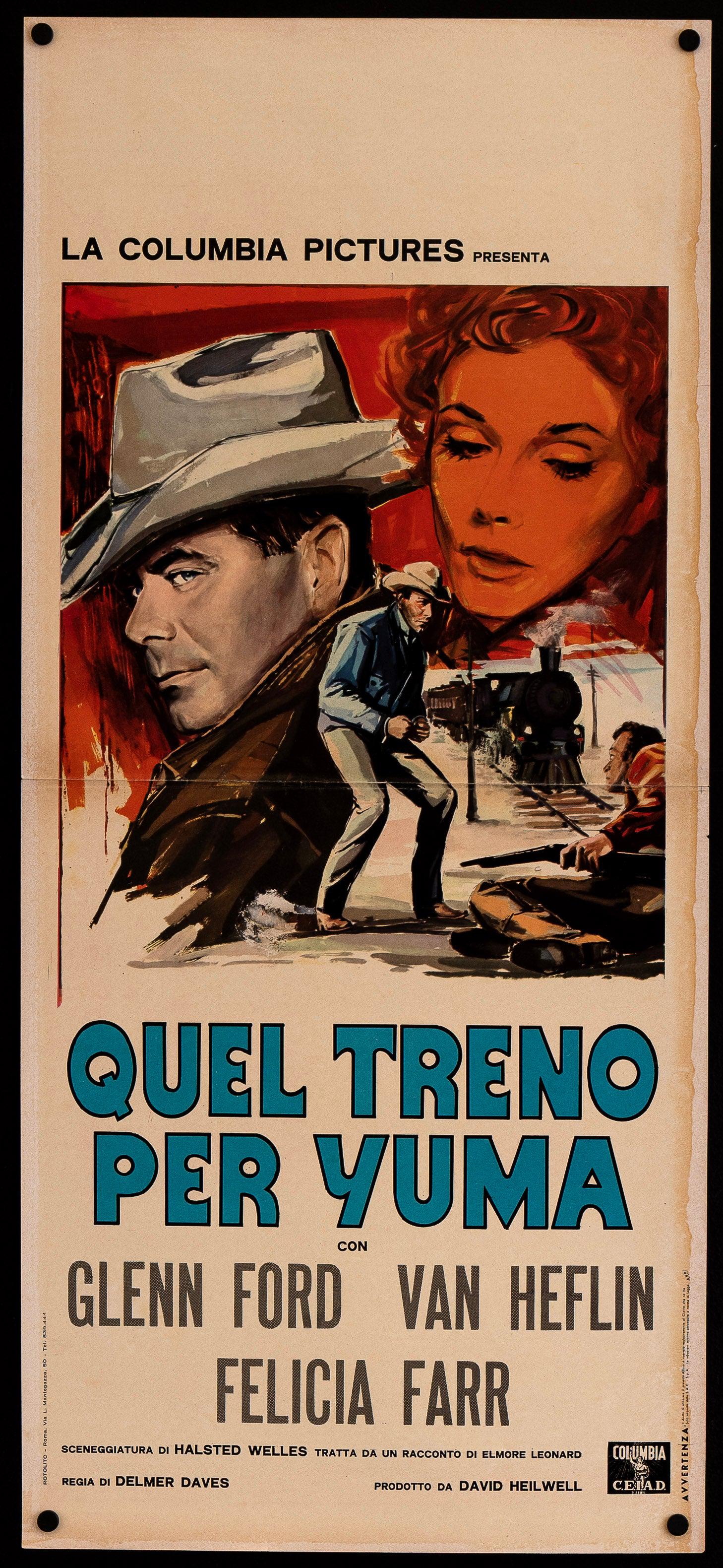 3:10 To Yuma Original Vintage Movie Poster