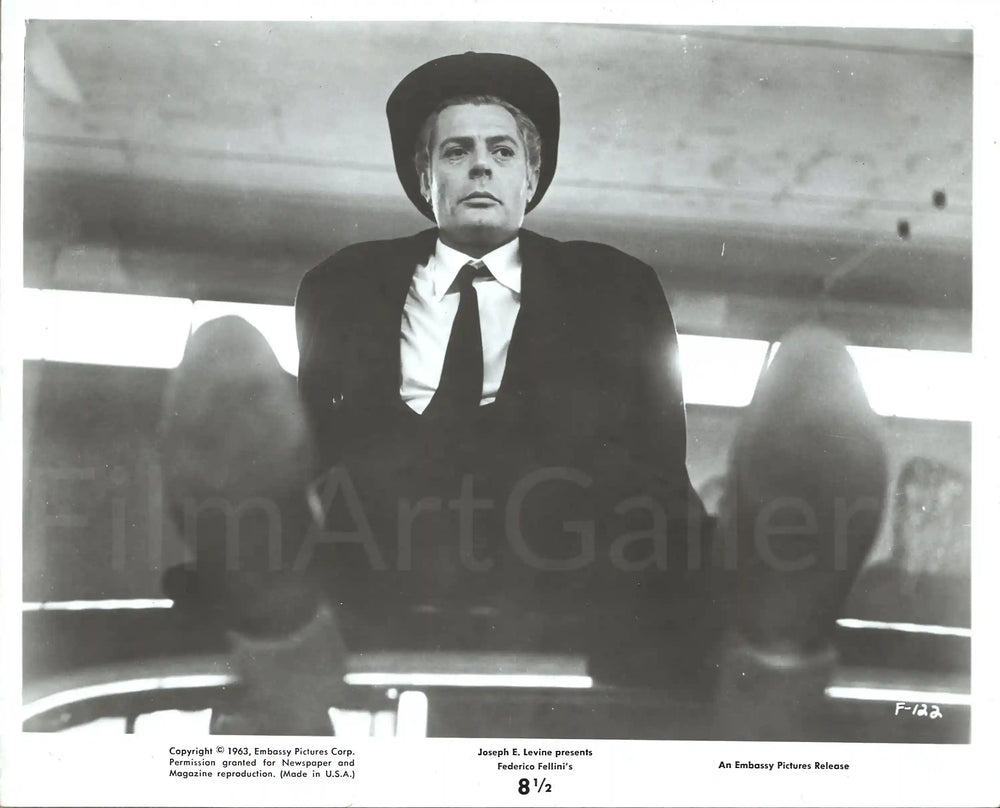 8 1/2 (Eight and a Half) Original Vintage Movie Poster