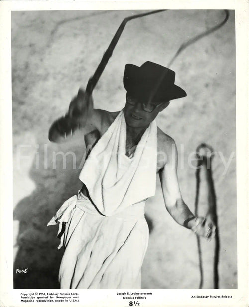 8 1/2 (Eight and a Half) Original Vintage Movie Poster