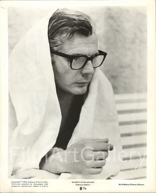 8 1/2 (Eight and a Half) Original Vintage Movie Poster