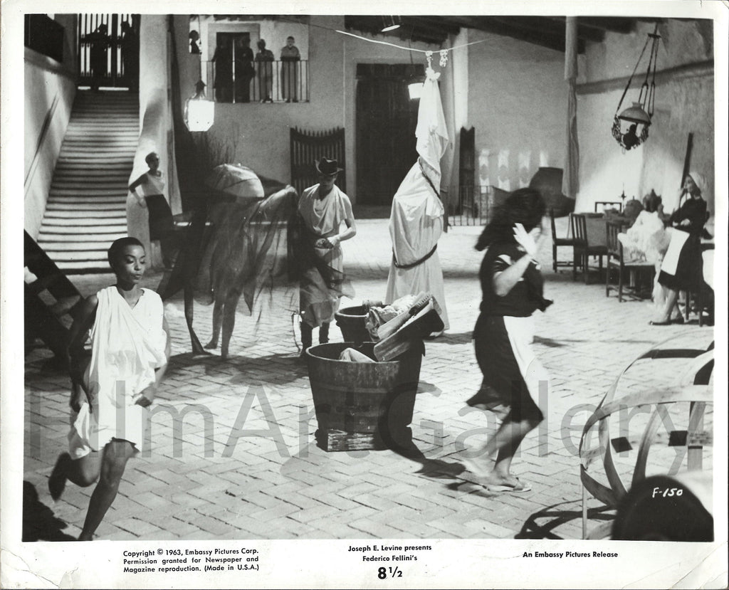 8 1/2 (Eight and a Half) Original Vintage Movie Poster