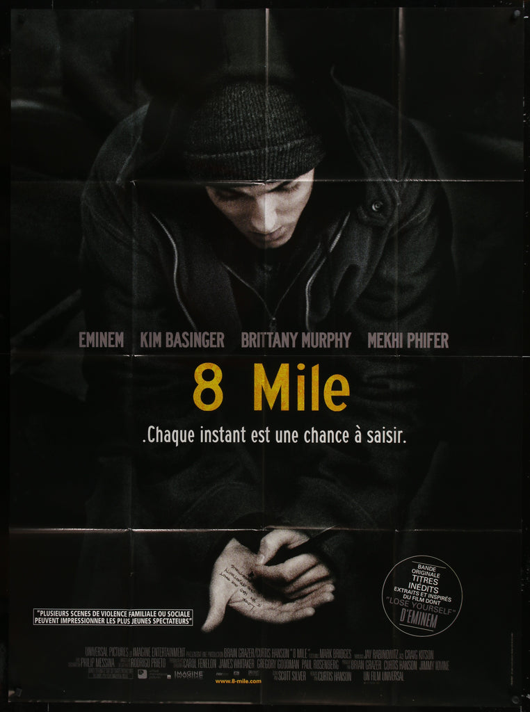 8 Mile Original Vintage Movie Poster