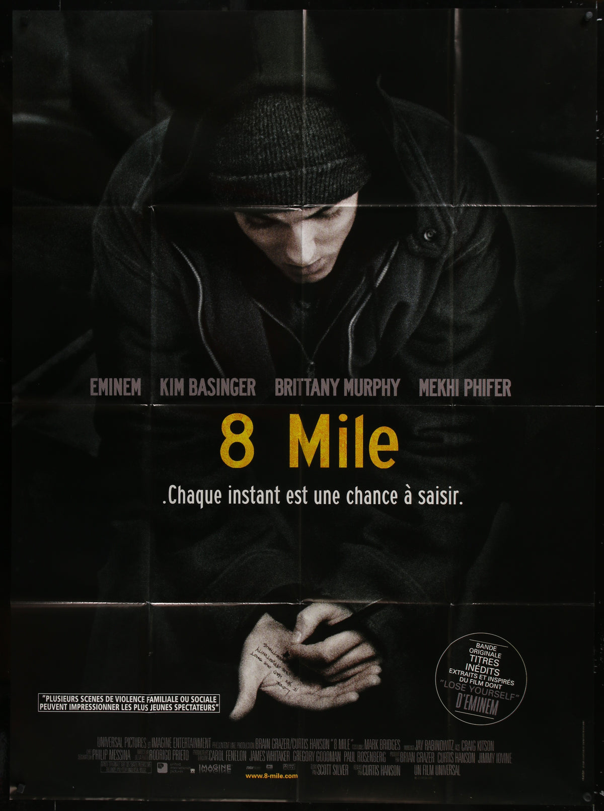 8 Mile Original Vintage Movie Poster