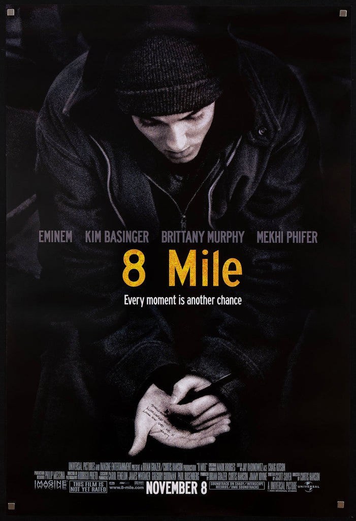 8 Mile Original Vintage Movie Poster