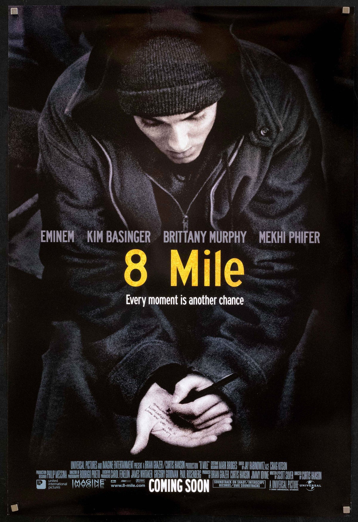 8 Mile Original Vintage Movie Poster