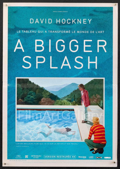 A Bigger Splash Original Vintage Movie Poster