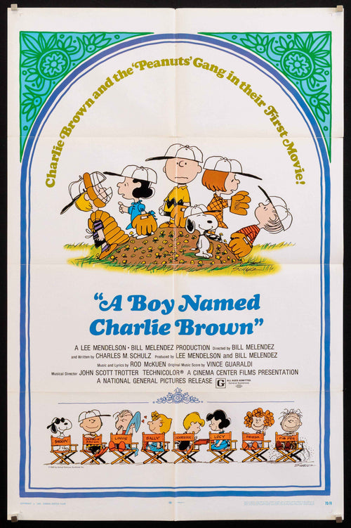 A Boy Named Charlie Brown Original Vintage Movie Poster