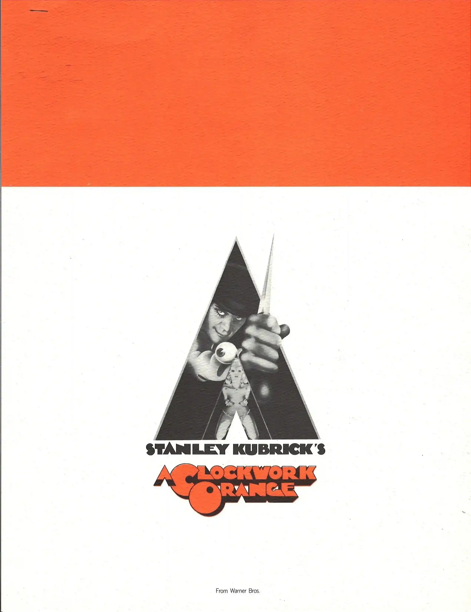 A Clockwork Orange Original Vintage Movie Poster