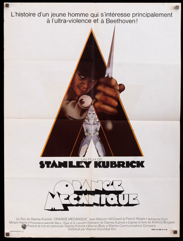 A Clockwork Orange Original Vintage Movie Poster