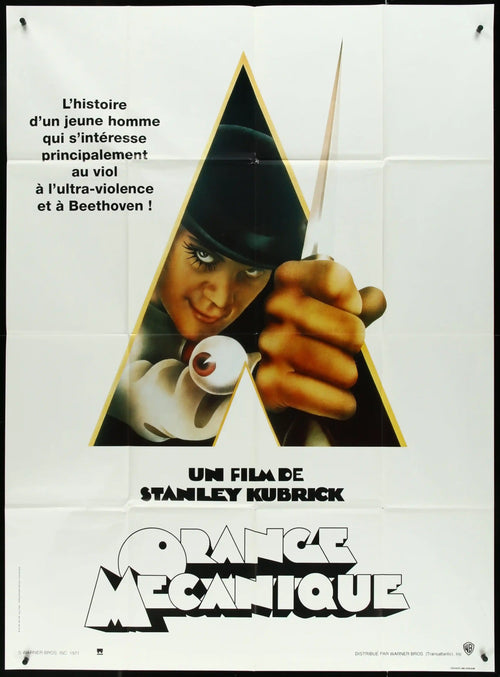 A Clockwork Orange Original Vintage Movie Poster
