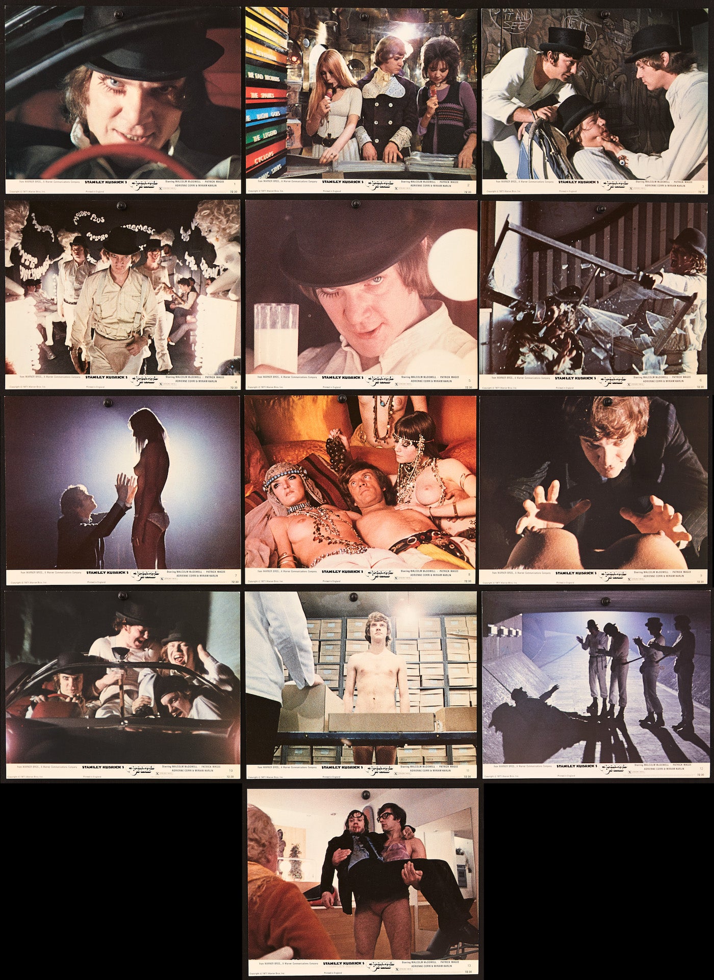 Set of 13 8"x10 stills