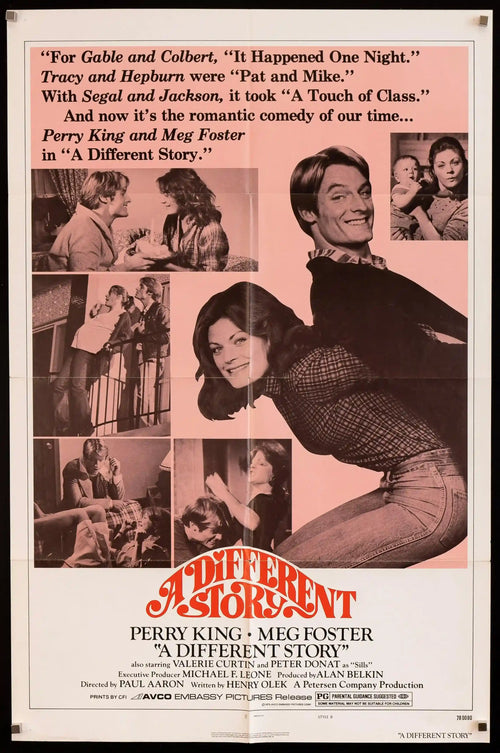 A Different Story Original Vintage Movie Poster