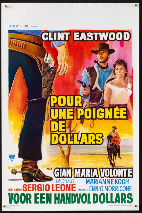 A Fistful of Dollars Original Vintage Movie Poster