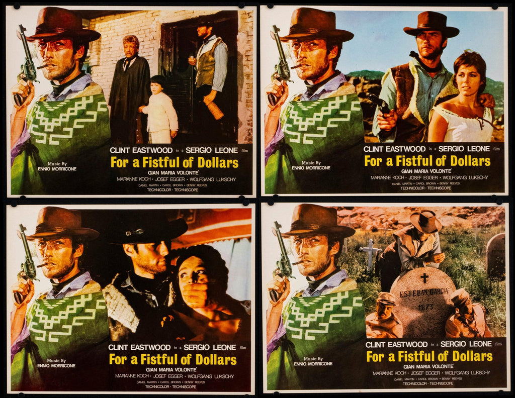 A Fistful of Dollars Original Vintage Movie Poster