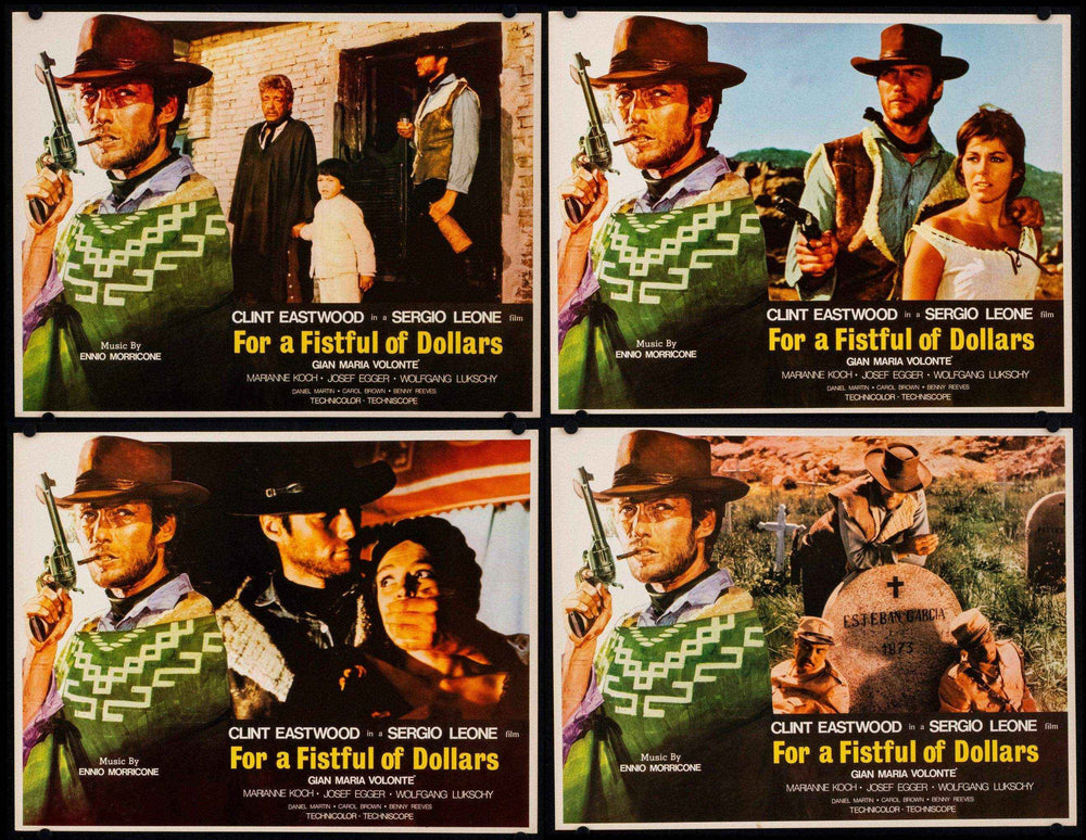 A Fistful of Dollars Original Vintage Movie Poster