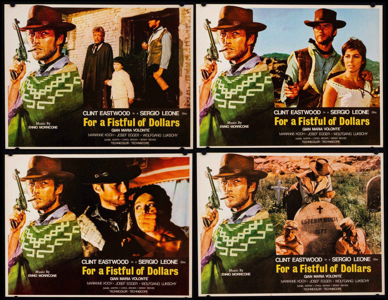 A Fistful of Dollars Original Vintage Movie Poster