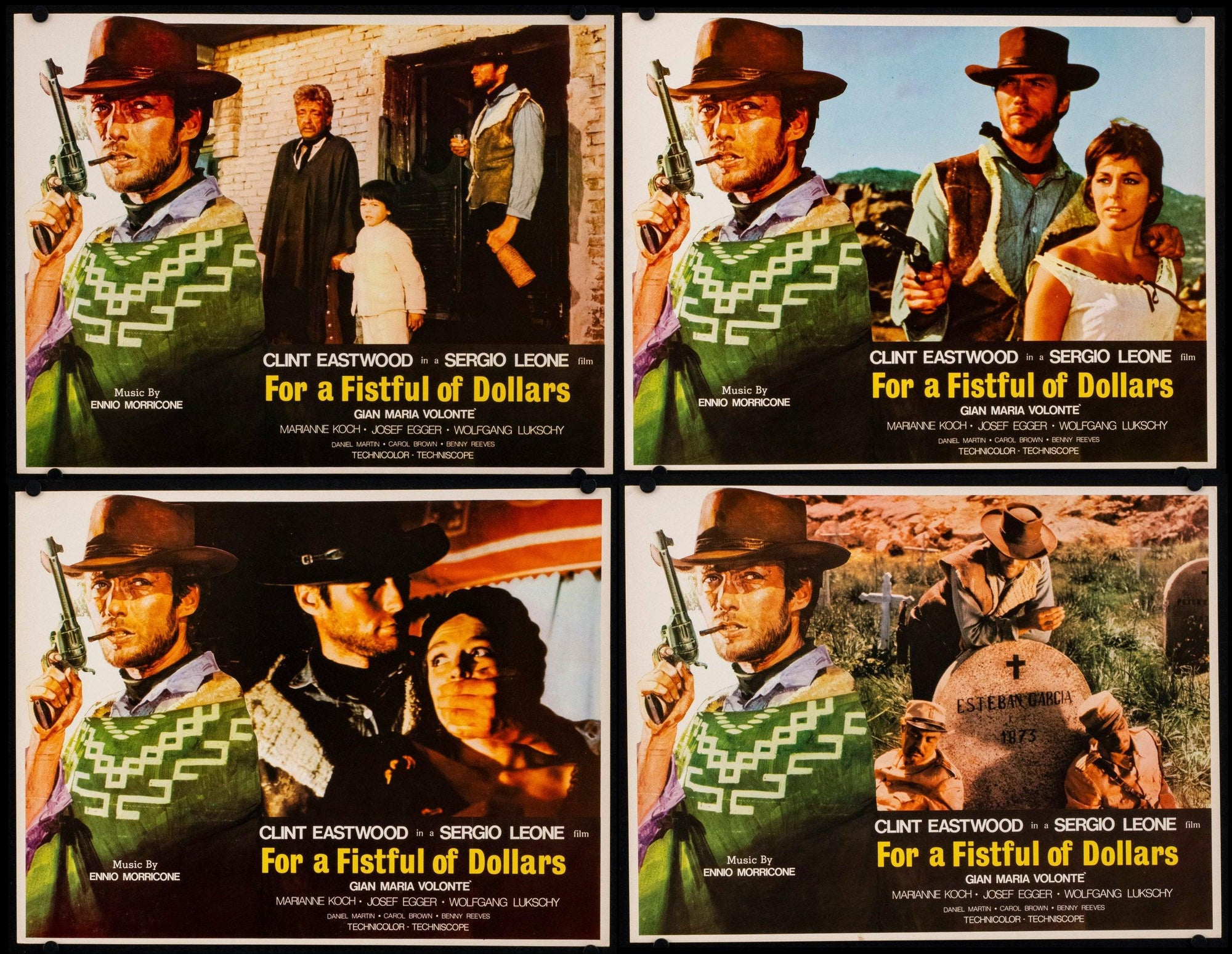 A Fistful of Dollars Original Vintage Movie Poster
