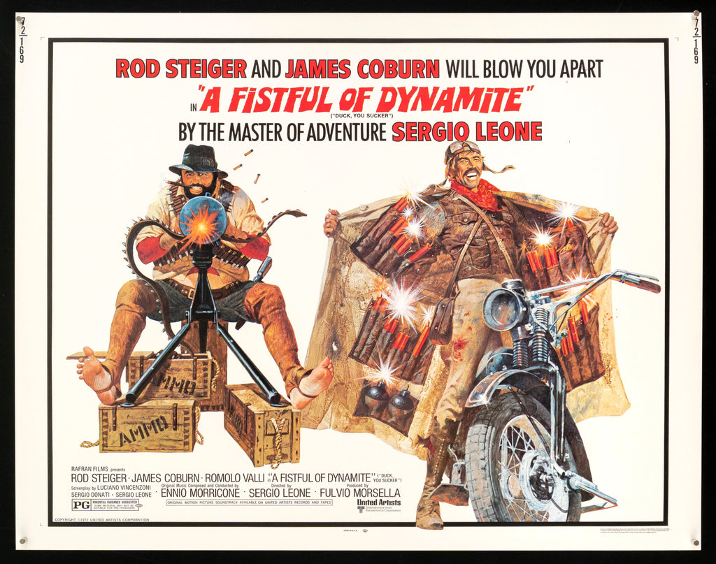 A Fistful of Dynamite (Duck You Sucker) Original Vintage Movie Poster