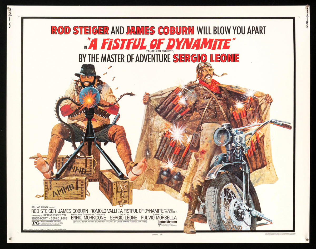 A Fistful of Dynamite (Duck You Sucker) Original Vintage Movie Poster
