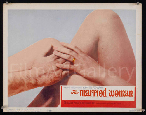 A Married Woman (Une Femme Mariee) Original Vintage Movie Poster