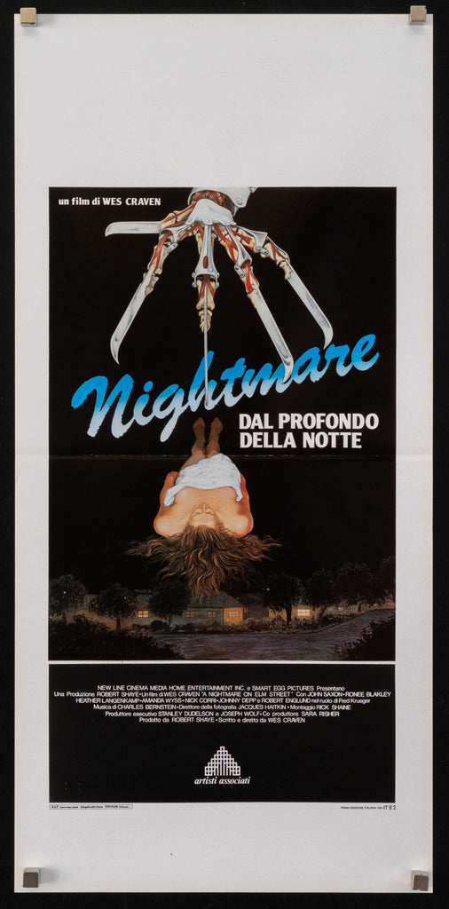 A Nightmare On Elm Street Original Vintage Movie Poster